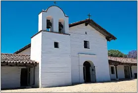  ??  ?? The Old Mission Santa Barbara, also known as the Santa Barbara Mission, was founded in 1786. It’s one of the city’s most-visited tourist sites.