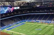  ?? MEDIANEWS GROUP FILE PHOTO ?? Ford Field in Detroit. Vaccine clinics to open March 24 from 8 a.m. to 8:30 p.m.