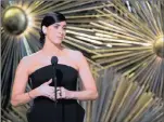  ?? PICTURE: EPA ?? SPOTLIGHT: Sarah Silverman at the Academy Awards ceremony in Hollywood last year.