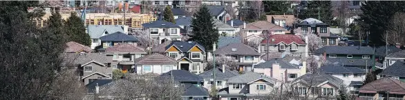  ?? DARRYL DYCK/THE CANADIAN PRESS ?? Housing affordabil­ity is the top issue for many voters in Vancouver’s Oct. 20 municipal election.