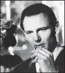  ??  ?? Liam Neeson as the enigmatic factory owner Oskar Schindler.