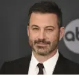  ?? Evan Agostini, Invision via AP file ?? Jimmy Kimmel did blackface impression­s in the 1990s.