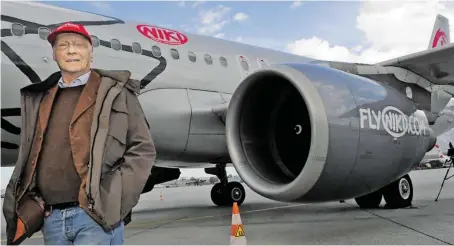  ?? BILD: SN/APA/GINDL ?? Niki Lauda hat Interesse an seiner ehemaligen Fluglinie.