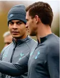  ?? GETTY IMAGES ?? Focus: Dele Alli (left) with Jan Vertonghen