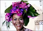  ?? MATT SAYLES — THE ASSOCIATED PRESS FILE ?? Honoree Cicely Tyson arrives at the Essence Third Annual “Black Women in Hollywood Luncheon” March 4, 2010in Beverly Hills.