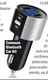  ??  ?? Comsoon Bluetooth Car Kit