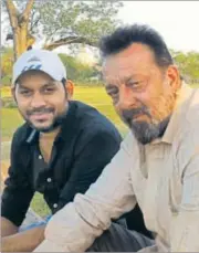  ??  ?? Raaj Shaandilya and Sanjay Dutt