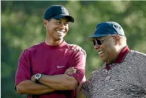  ?? PHOTO: GETTY IMAGES ?? Earl Woods, pictured with Tiger in 2004, comes in for the harshest characteri­sation in the biography.