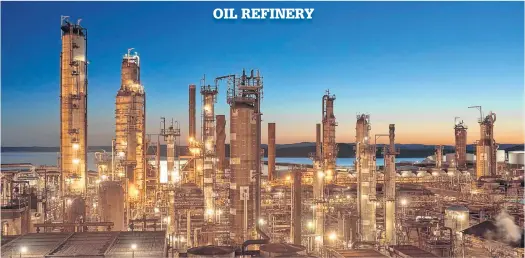  ?? NORTH ATLANTIC • SILVERPEAK ?? The Come-by-chance refinery, which first became operationa­l in 1973, can handle nearly 135,000 barrels of oil per day. But a switch from fossil fuels to biofuels will mean daily production of just 14,000 barrels of renewable diesel.