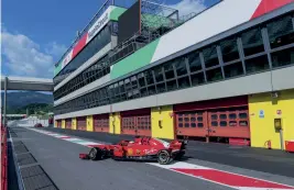  ??  ?? Mugello is owned by Ferrari and it used the track for a promotiona­l day with a 2018 car just before racing resumed this season