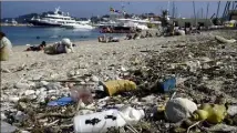  ?? (Photo doc F. F.) ??  tonnes de plastique rejoignent la Méditerran­ée chaque jour. Une pollution qui menace la biodiversi­té.