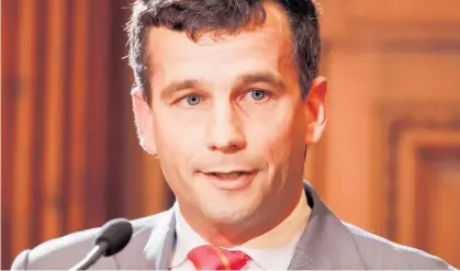  ?? Photo / Pool ?? Act leader David Seymour says the Government is “obsessed with racially categorisi­ng its citizens”.