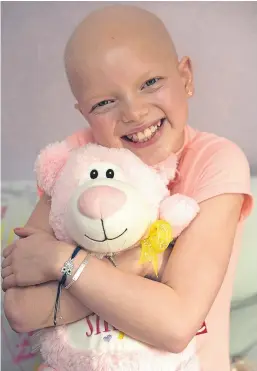  ?? Picture: Lesley Martin. ?? Funds are being raised for Lily Douglas to start a new cancer treatment.