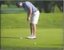  ?? H John Voorhees III / Hearst Connecticu­t Media ?? Kyle Gallo finished in fourth place at this year’s Connecticu­t Open at Ridgewood Country Club in Danbury.