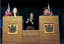  ?? ROBERT KITCHIN/STUFF ?? Prime Minister Jacinda Ardern and Local Government Minister Nanaia Mahuta have welcomed changes to the Water Services Entities Bill.
