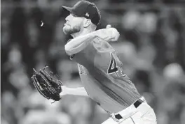  ?? ELSA/GETTY ?? Chris Sale was released from a Boston hospital Monday after battling a stomach illness.