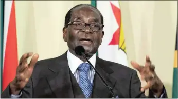  ??  ?? Without urgent, radical electoral reforms, next year’s poll will only serve to legitimise Robert Mugabe’s authoritar­ian rule.