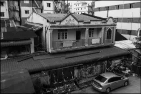  ??  ?? A madrassa that was shuttered by a mob of Buddhist nationalis­ts is shown Oct. 8 in Thaketa, a poor district of Yangon, Myanmar. Police refused to intervene and authoritie­s have not acted as the school has remained closed for months — a tacit admission...