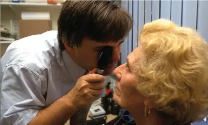  ?? Photograph: Alamy ?? Vision impairment can be one of the first signs of dementia, which is predicted to affect more than 130 million people worldwide by 2050.