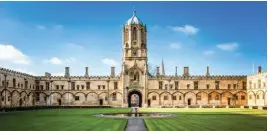  ??  ?? Oxford University has caught up with Cambridge for the first time in the seven-year history of the table.