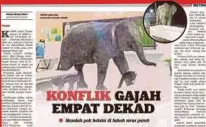  ??  ?? LAPORAN Harian Metro, kelmarin.