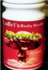  ??  ?? LaBri’s Body Health Atomic capsules for weight loss.