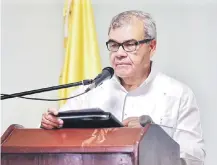  ?? ?? Senén Caba, presidente del Colegio Médico.