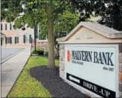  ?? SUBMITTED PHOTO ?? Malvern Federal Savings Bank is now Malvern Bank, National Associatio­n. The change is part of the bank’s conversion from a federal savings bank charter to a national bank charter.