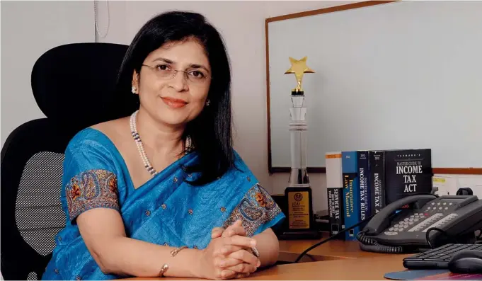  ??  ?? NATURAL INSTINCT Padalkar believes that, contrary to popular belief, managing finances comes naturally to most women