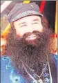  ??  ?? Gurmeet Ram Rahim Singh