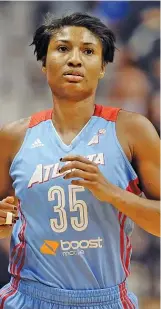  ?? JESSICA HILL/AP ?? Angel McCoughtry