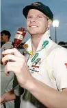  ?? GETTY IMAGES ?? Run machine: Smith with the urn