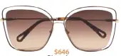  ??  ?? $646 Chloe sunglasses chloe.com/au