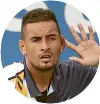  ??  ?? Australia’s Nick Kyrgios.