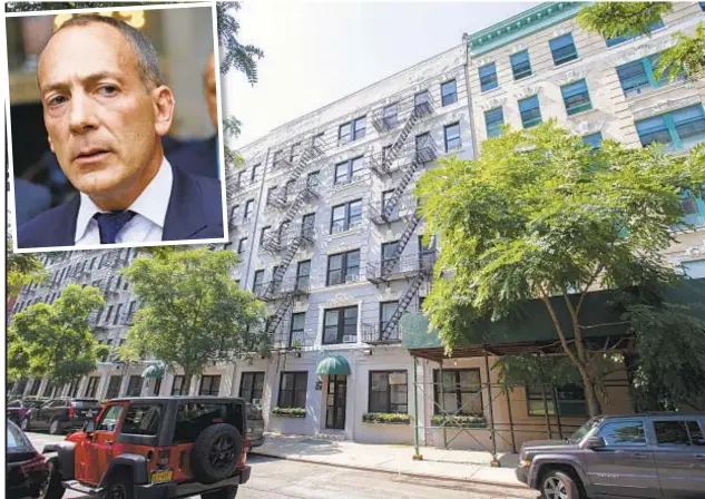  ??  ?? Dozens of tenants say they were forced out of their rent-stabilized apartments by notorious landlord Steve Croman (above). They are uniting in a class-action lawsuit aimed at getting them refunds for rent, and new leases.