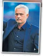  ??  ?? Spurs boss Jose Mourinho.