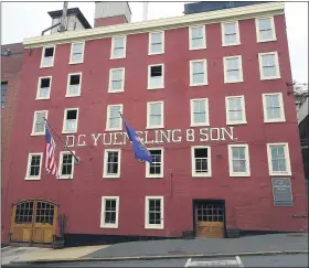  ?? BRAD RHEN ?? The D.G. Yuengling and Son brewery in Pottsville, America’s oldest brewery.