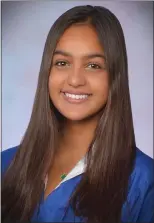  ?? COURTESY PHOTO ?? Romina Jaitley, Presentati­on High School Class of 2023, played on the school's water polo team for three years. During that time frame, Presentati­on won a Central Coast Section title for the first time in the school's history and went to the state championsh­ips.