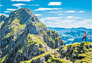  ??  ?? i The Aonach Eagach ridge high above Glen Coe is the narrowest scramble in Britain