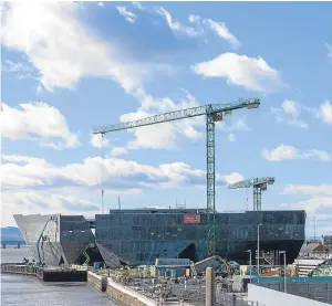  ?? Picture: Steven Brown. ?? The £1bn regenerati­on of Dundee waterfront was cited as the main reason for Dundee’s recent improvemen­t.