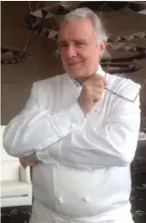  ?? ?? Chef Ducasse: Naturel-ness in cuisine, that’s the direction we’re taking