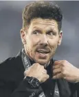  ??  ?? 0 Diego Simeone: Critical.