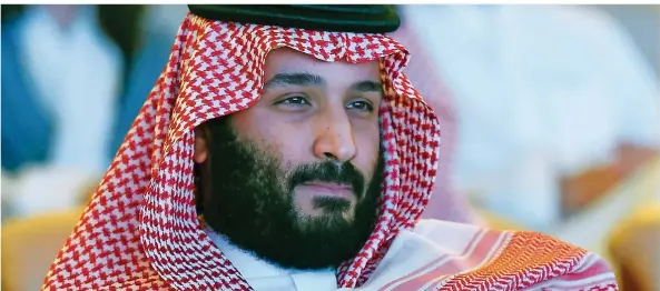  ?? FOTO: AFP ?? Unter der Herrschaft seines Vaters erlebte Kronprinz Mohammed bin Salman einen steilen Aufstieg. Manche sehen in ihm einen Modernisie­rer – andere einen aggressive­n Brandstift­er.