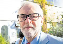  ?? AP ?? Britain’s former opposition Labour Party leader Jeremy Corbyn.