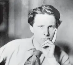  ??  ?? Rupert Brooke.