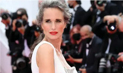  ?? ?? Andie MacDowell at the Cannes film festival in 2021. Photograph: David Fisher/REX/Shuttersto­ck