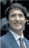  ??  ?? Justin Trudeau