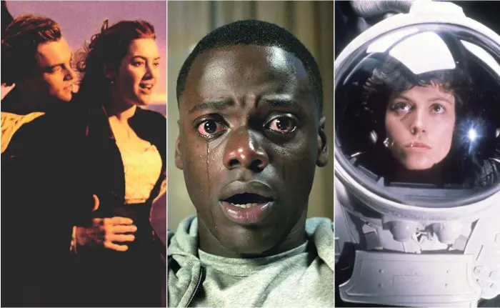  ?? 20th Century Fox; Universal ?? ‘Titanic’, ‘Get Out’ and ‘Alien’ had alternativ­e endings that were different from the ones screened in cinemas