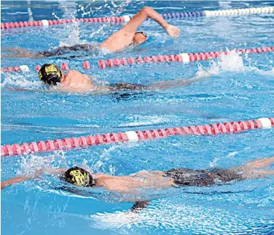  ?? Semana. ?? Continúa la actividad de la natación estatal con el evento organizado por el ayuntamien­to de Apizaco este fin de