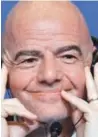  ??  ?? Gianni Infantino